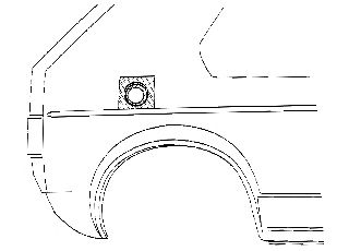 VAN WEZEL 3734191 -  Боковина